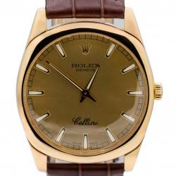 Rolex Cellini 40MM  4243/8 18KT Yellow Gold Watch
